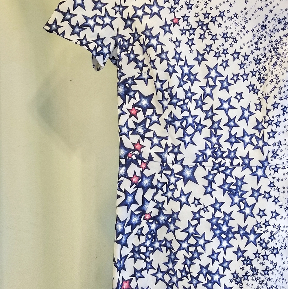 Lands End STARS DRESS - Picture 2 of 4
